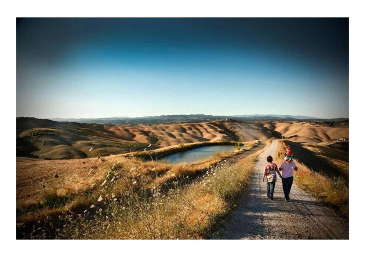 Agriturismo Le Crete - Appartamenti Asciano Luaran gambar