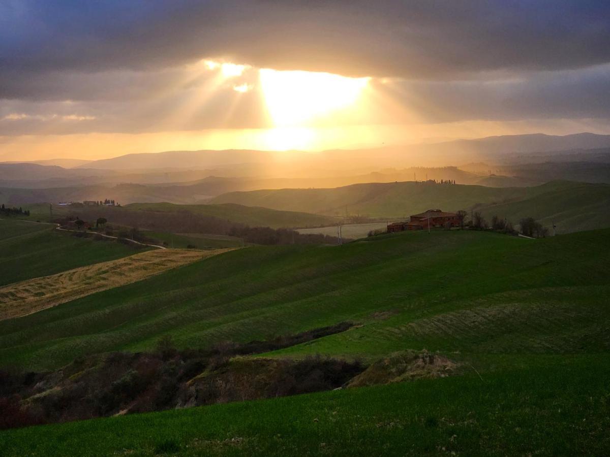 Agriturismo Le Crete - Appartamenti Asciano Luaran gambar