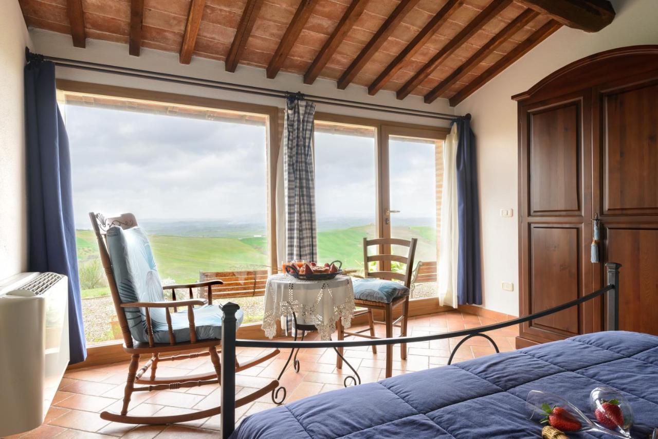 Agriturismo Le Crete - Appartamenti Asciano Luaran gambar