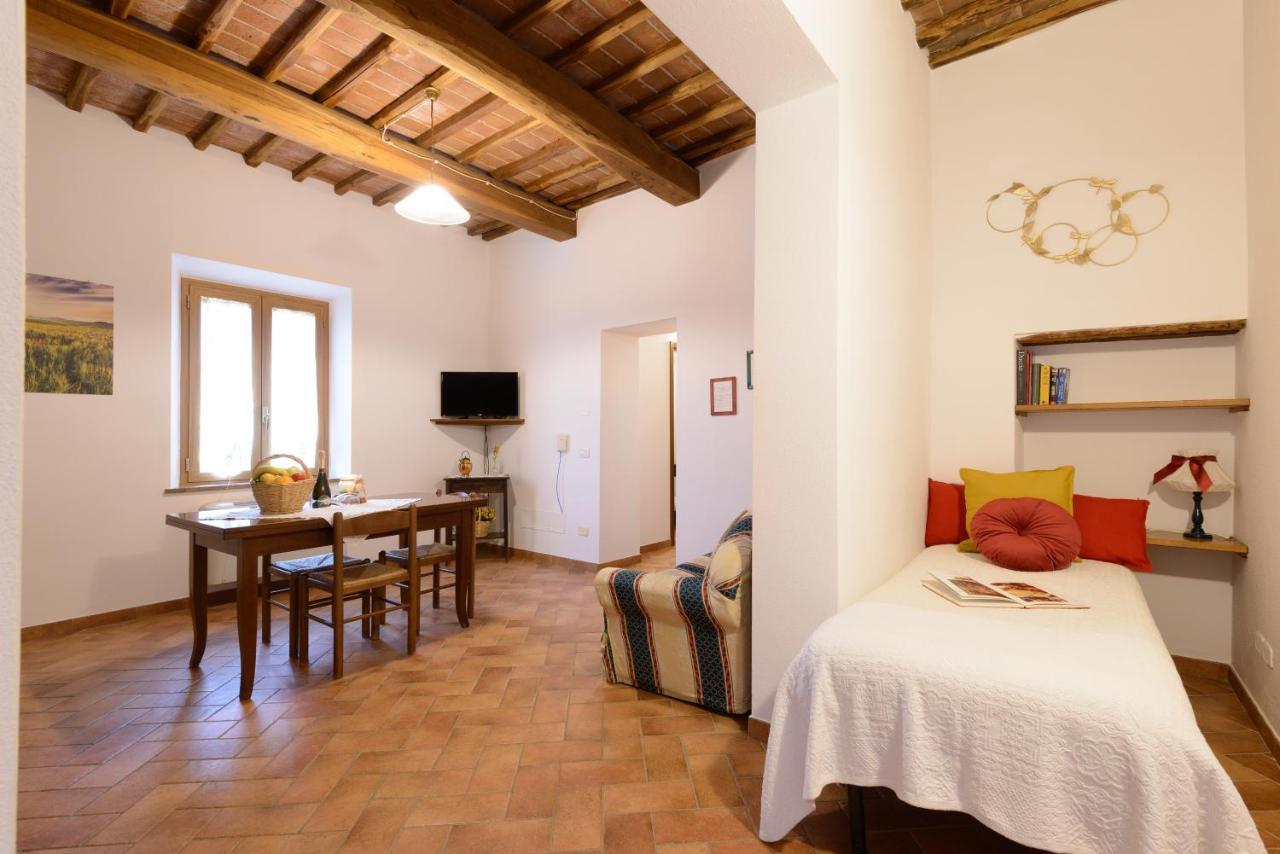 Agriturismo Le Crete - Appartamenti Asciano Luaran gambar