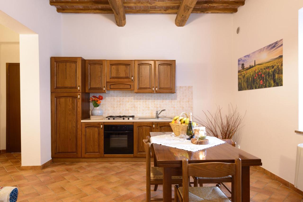 Agriturismo Le Crete - Appartamenti Asciano Luaran gambar