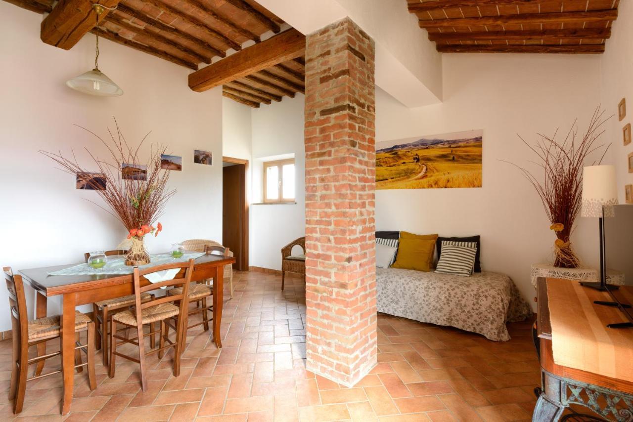 Agriturismo Le Crete - Appartamenti Asciano Luaran gambar