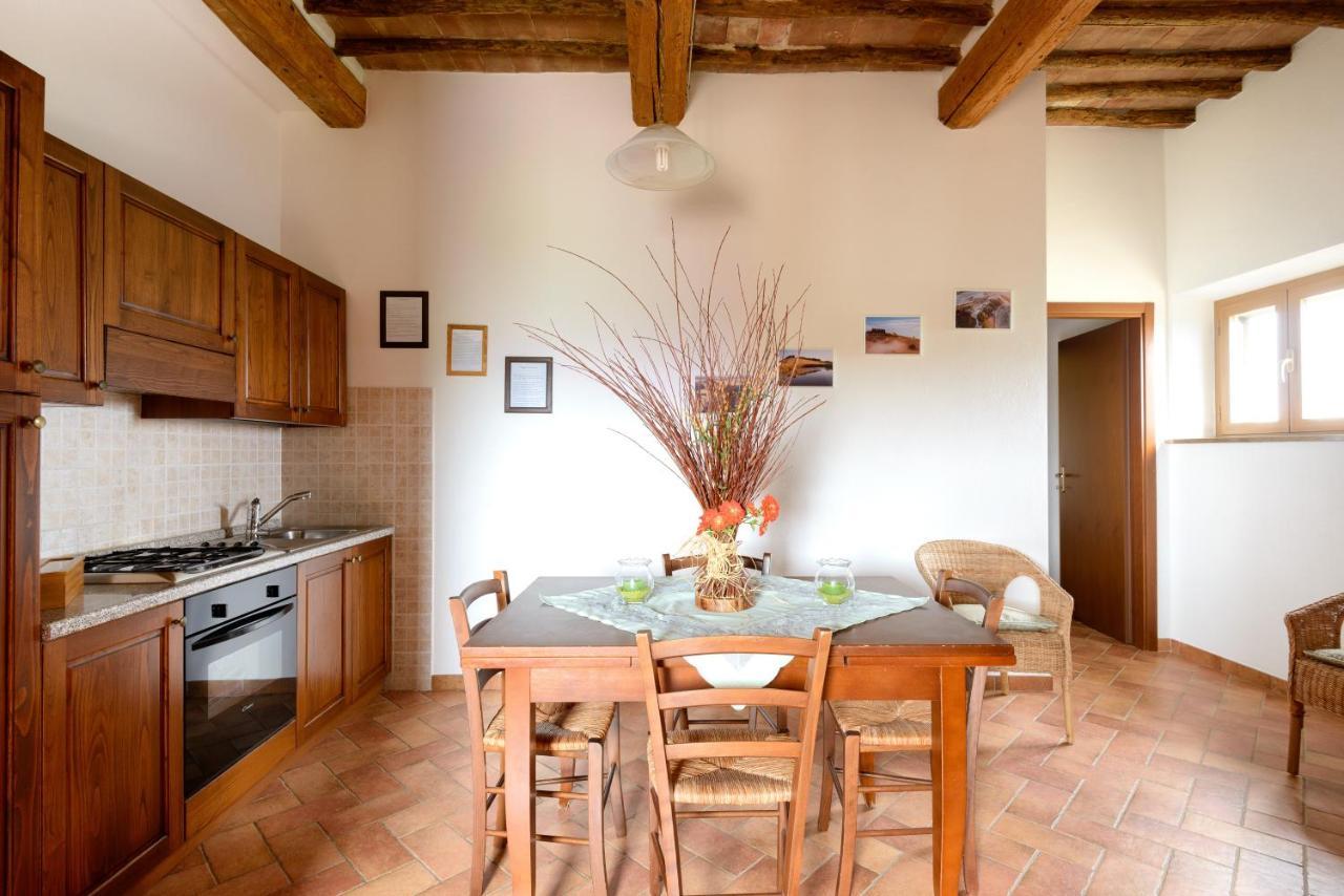 Agriturismo Le Crete - Appartamenti Asciano Luaran gambar
