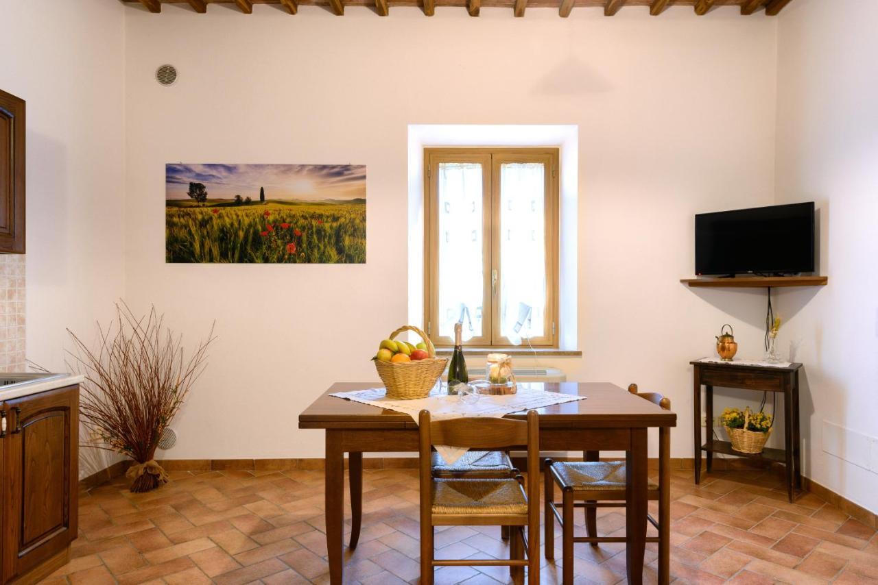 Agriturismo Le Crete - Appartamenti Asciano Luaran gambar