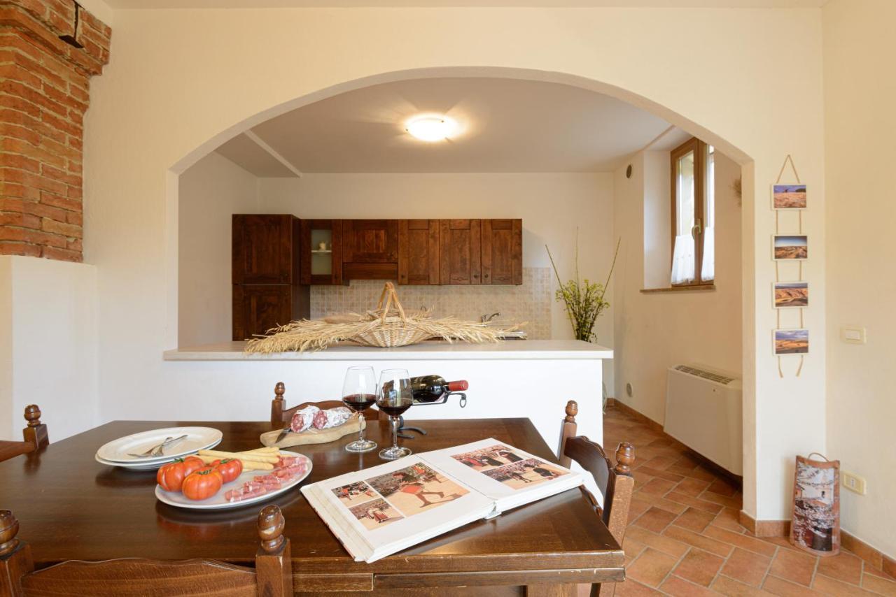 Agriturismo Le Crete - Appartamenti Asciano Luaran gambar